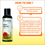 Natural hair oil